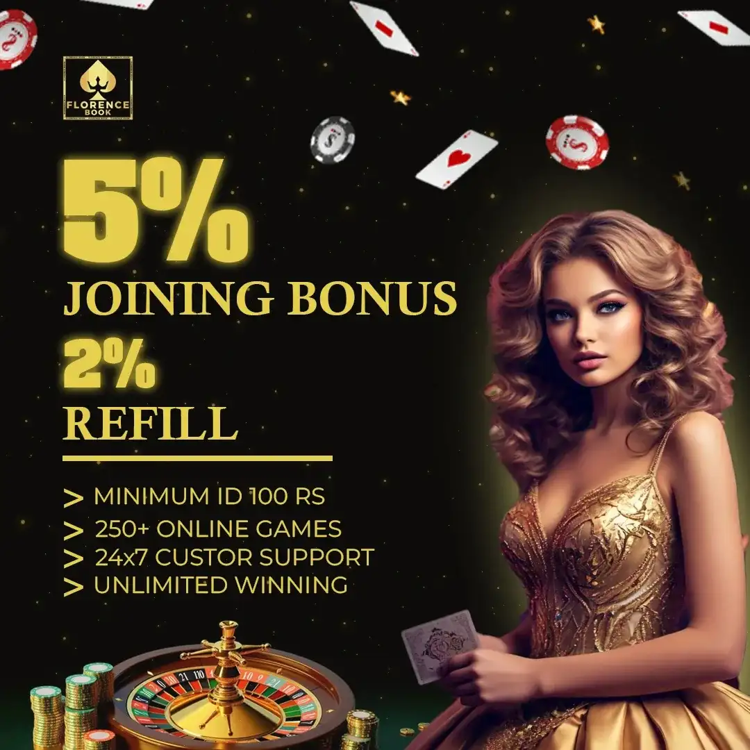 5% Joining bonus at Online Cricket Id