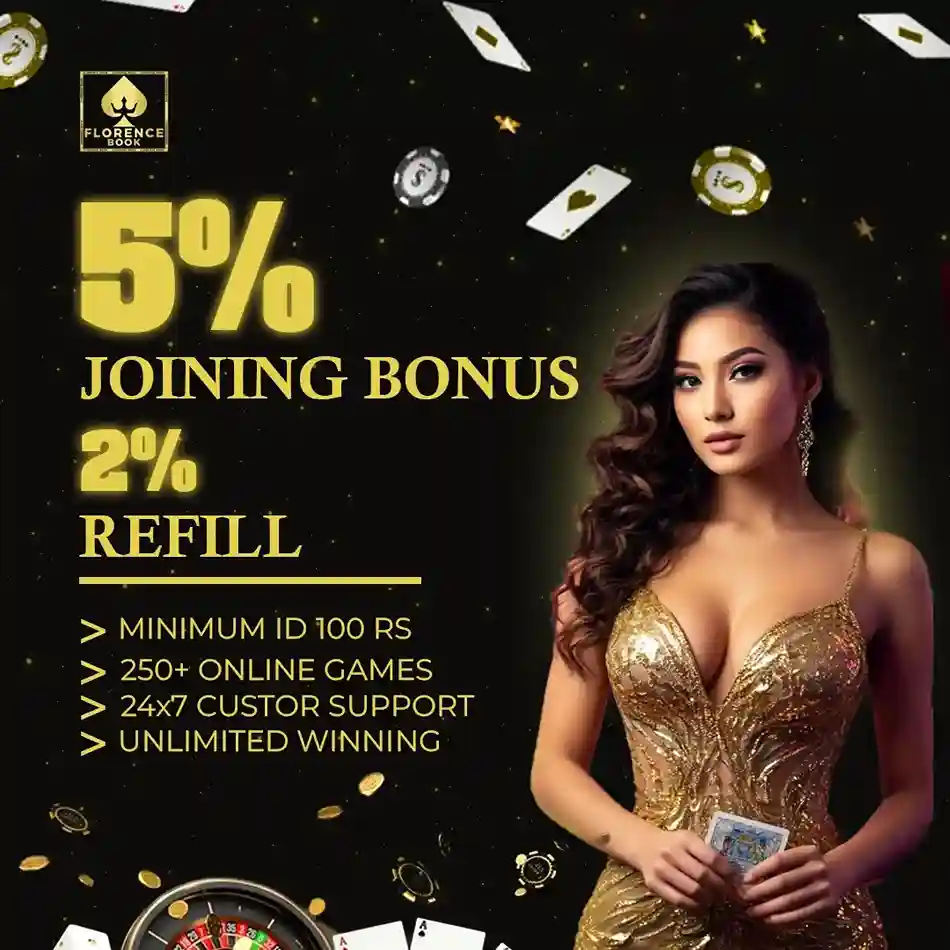 5% Joining bonus at Online Cricket Id